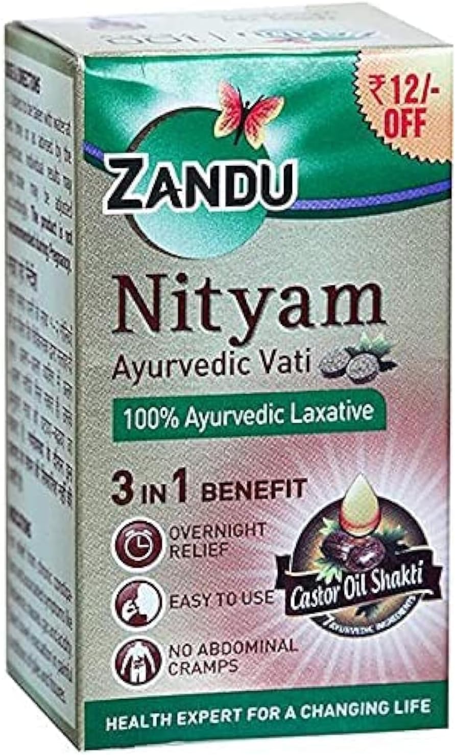 Zandu Nityam Tablets: 36 Tablets, Pack of
