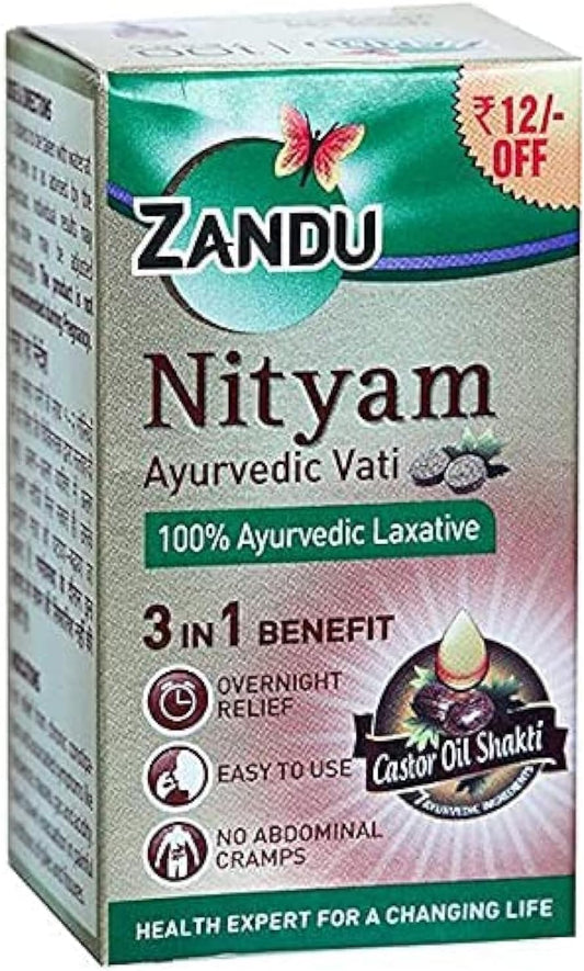 Zandu Nityam Tablets: 36 Tablets, Pack of
