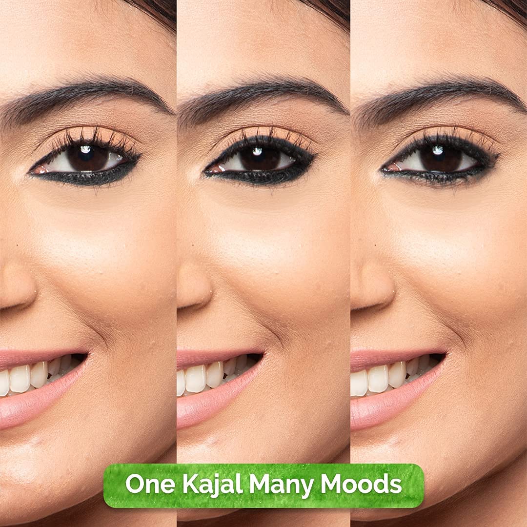 Mamaearth Long Stay Kajal: Black, Vitamin C & Chamomile