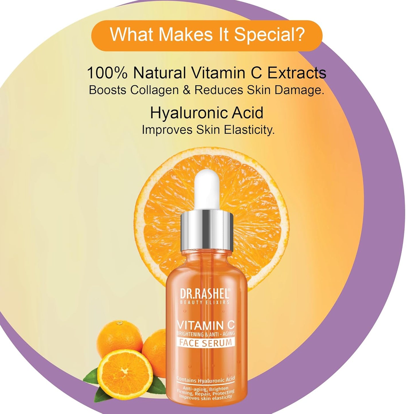 Dr Rashel Vitamin C Serum: Pore Minimizing, 30 ml