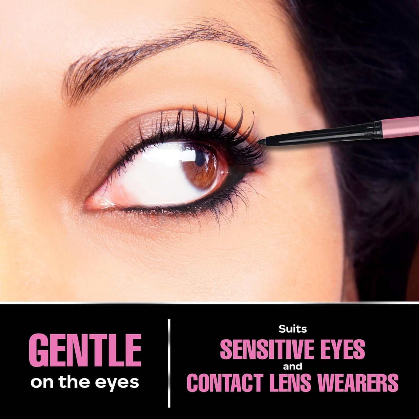Fresh Eyes Eyeliner Pencil: Black, 0.35 g