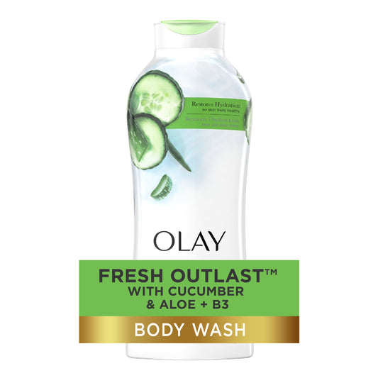 Olay Fresh Outlast BodyWash with Notes of Cucumber and Aloe, 22 fl oz