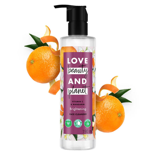 Love Beauty and Planet Vitamin C & Mandarin FaceCleanser - 190 ml