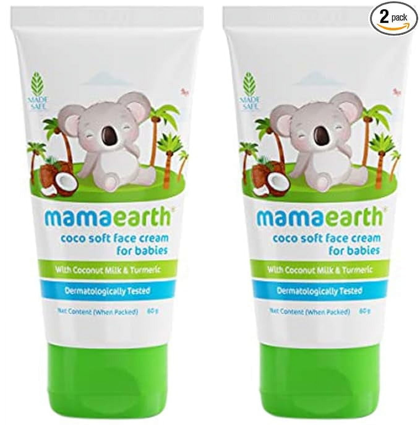 Mamaearth Coco Soft Face Cream With Coconut Milk & Turmeric For Babies, For All Skin Type-