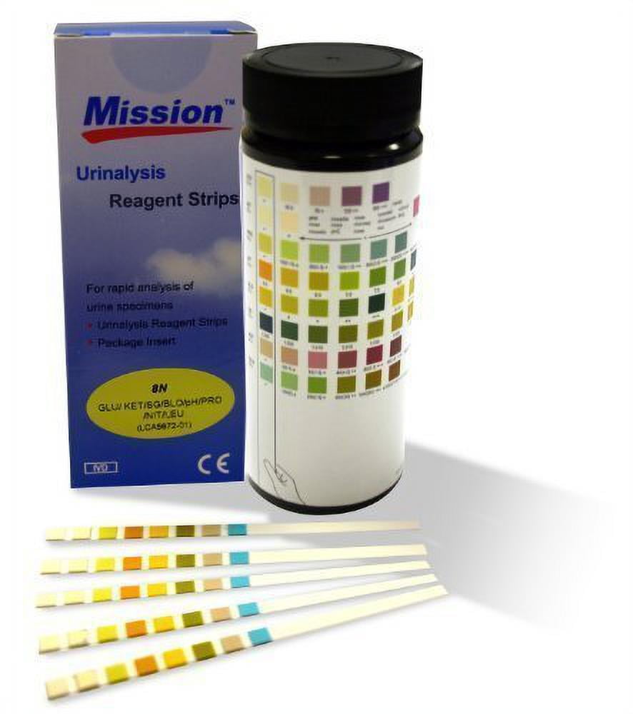 Urine Test Strips Mission 10 Parameter Urinalysis -