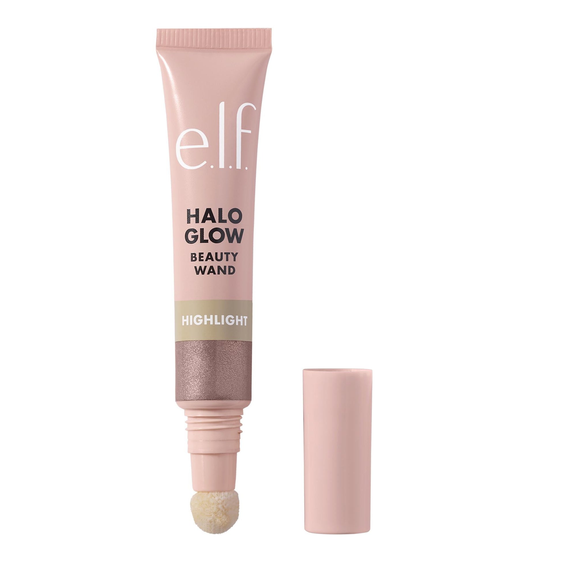 e.l.f. Halo Glow Highlight Beauty Wand, Rose Quartz, 0.33 fl oz