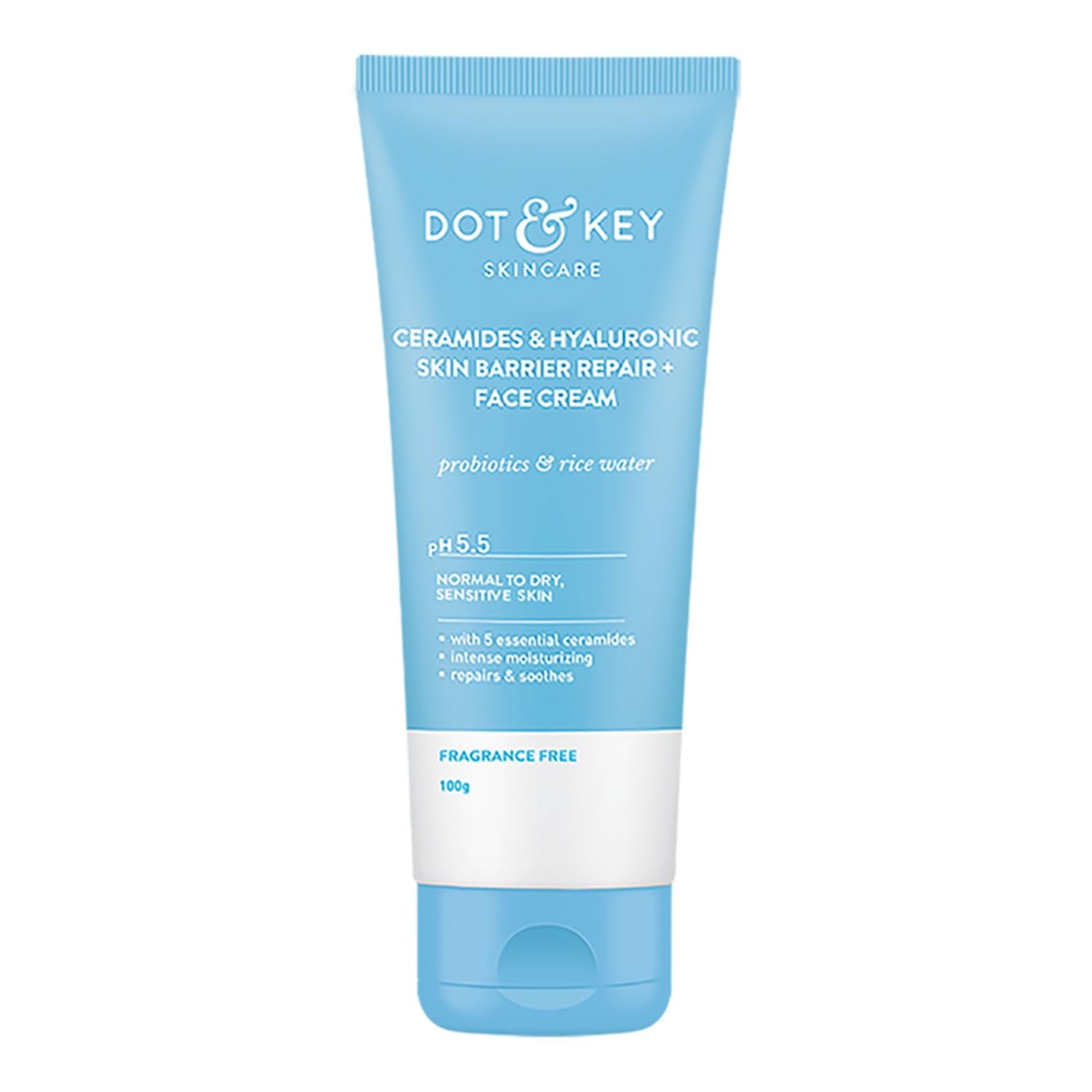 Dot & Key Ceramides Moisturizer Barrier Repair Cream | For Dry Skin, Normal Skin & Sensiti