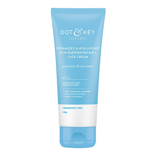 Dot & Key Ceramides Moisturizer Barrier Repair Cream | For Dry Skin, Normal Skin & Sensiti
