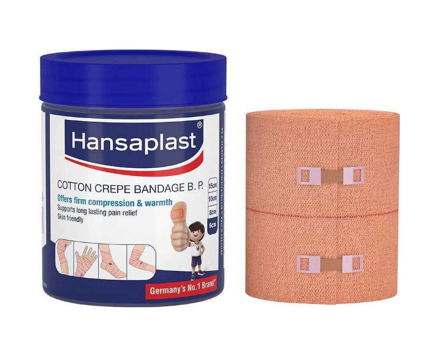 Hansaplast Cotton Crepe Bandage B.P. 6cm x 4m