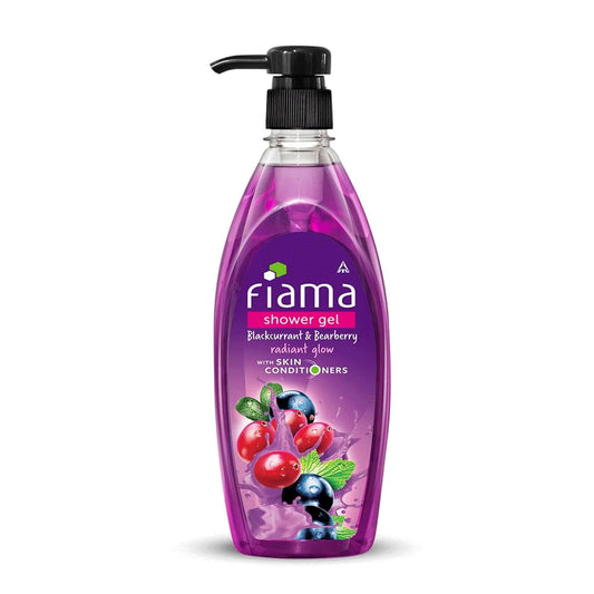 Fiama Shower Gel Blackcurrant & Bearberry BodyWash With Skin Conditioners For Radiant Glow