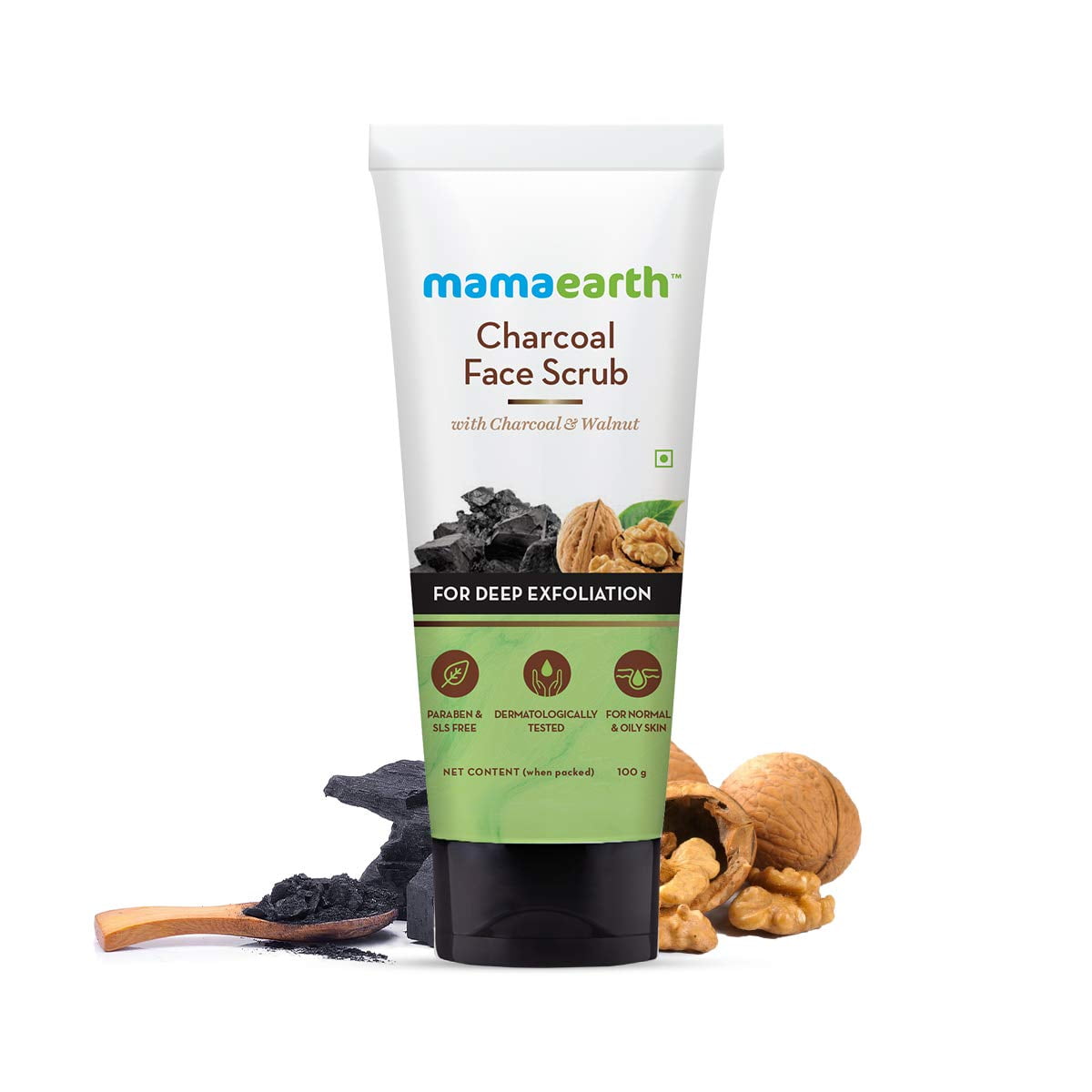 Mamaearth Face Scrub for Oily and Normal Skin - 100 g