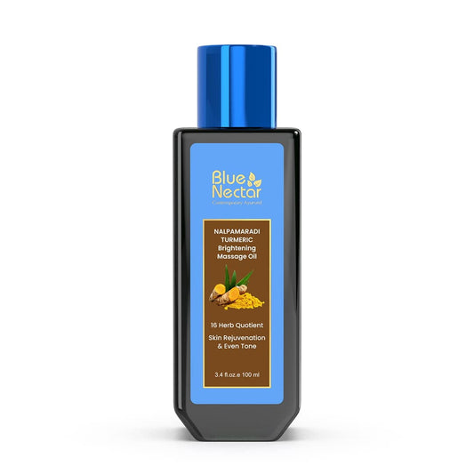 Blue Nectar Nalpamaradi Thailam Skin Brightening Treatment Oil | 100% Natural BodyOil and