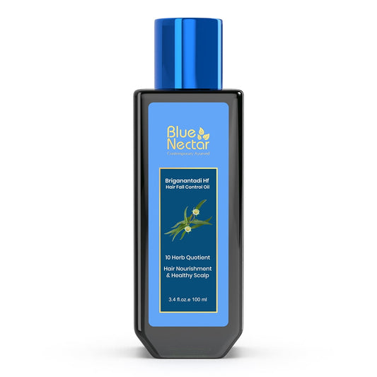 Blue Nectar Briganantadi Non Sticky HairOil & Healthy Scalp Oil (200 ml)