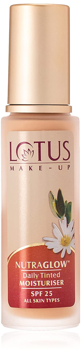 Lotus Herbals Nutraglow Daily Tinted Moisturiser, Bright Angel, 50ml