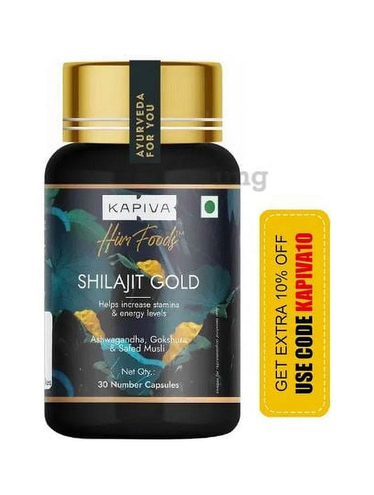 Kapiva Himalayan Foods Shilajit Gold 30 capsules