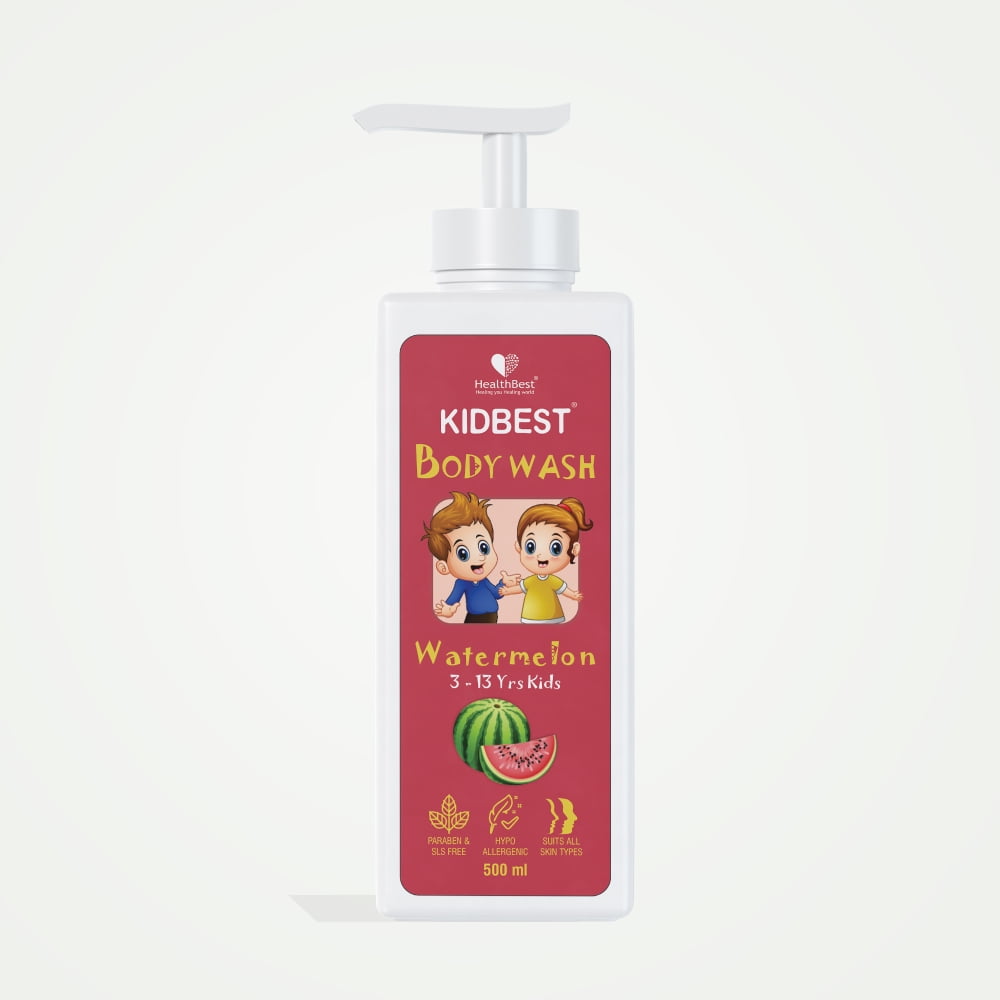 Healthbest Kidbest Bodywash for 3-13 Years Kids | 500ml