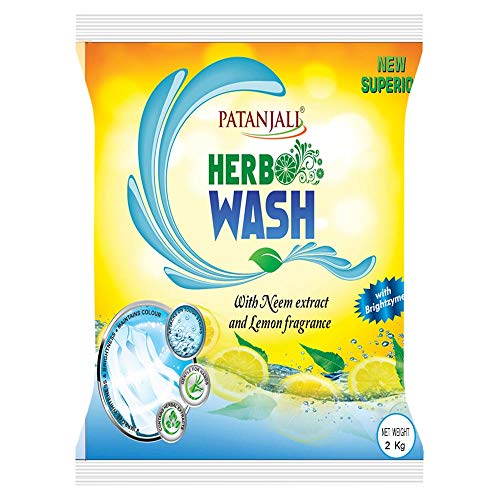 Patanjali Herbo Wash Detergent Powder - 2 kg