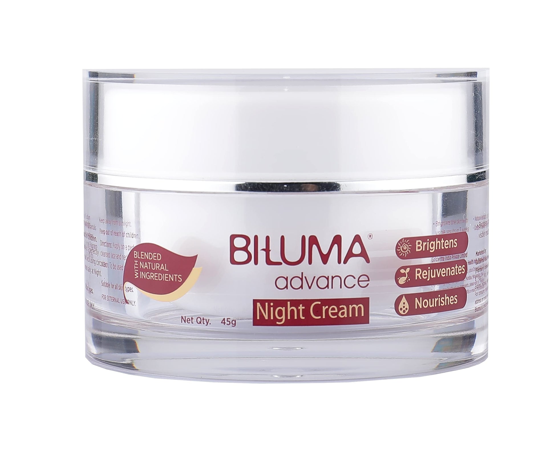 Biluma Advance Skin Brightening NightCream With Vitamin C & Hyluronic Acid For Even Skin T