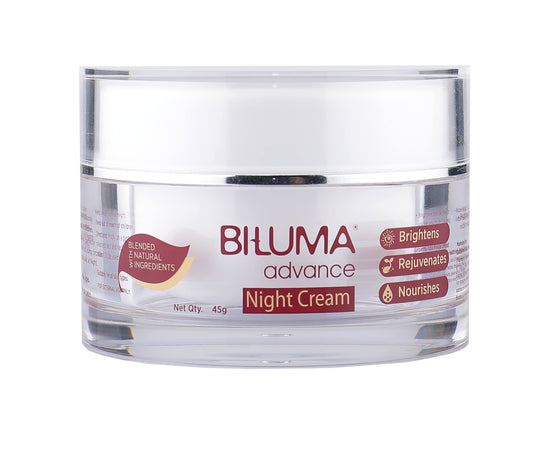Biluma Advance Skin Brightening NightCream With Vitamin C & Hyluronic Acid For Even Skin T