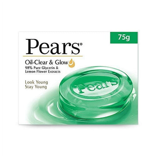 Pears Oil-Clear And Glow Soap - 75G (Pack Of 3)