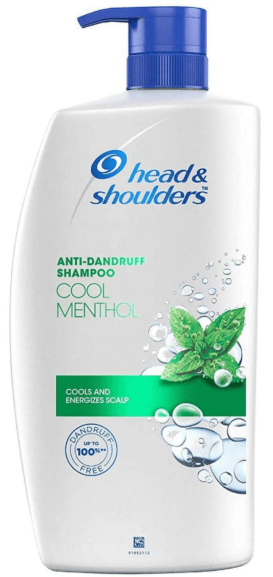 Head & Shoulders Cool Menthol Anti Dandruff Shampoo for Men and Women 650ml