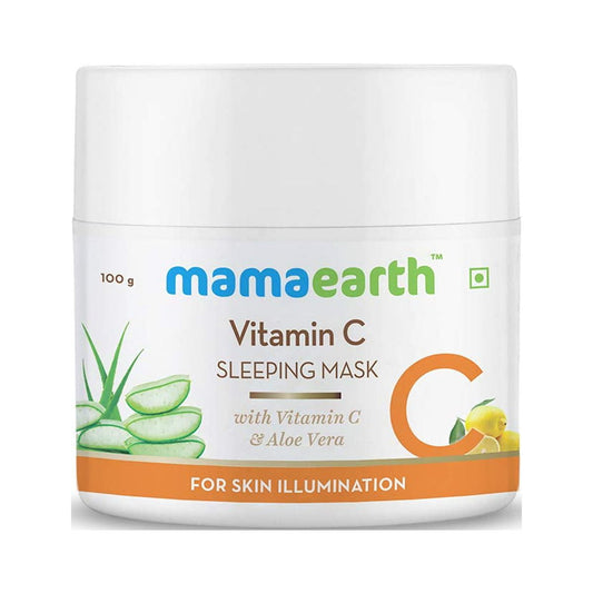 Mamaearth Vitamin C Sleeping Mask, NightCream For Women, for Skin Illumination - 100 g