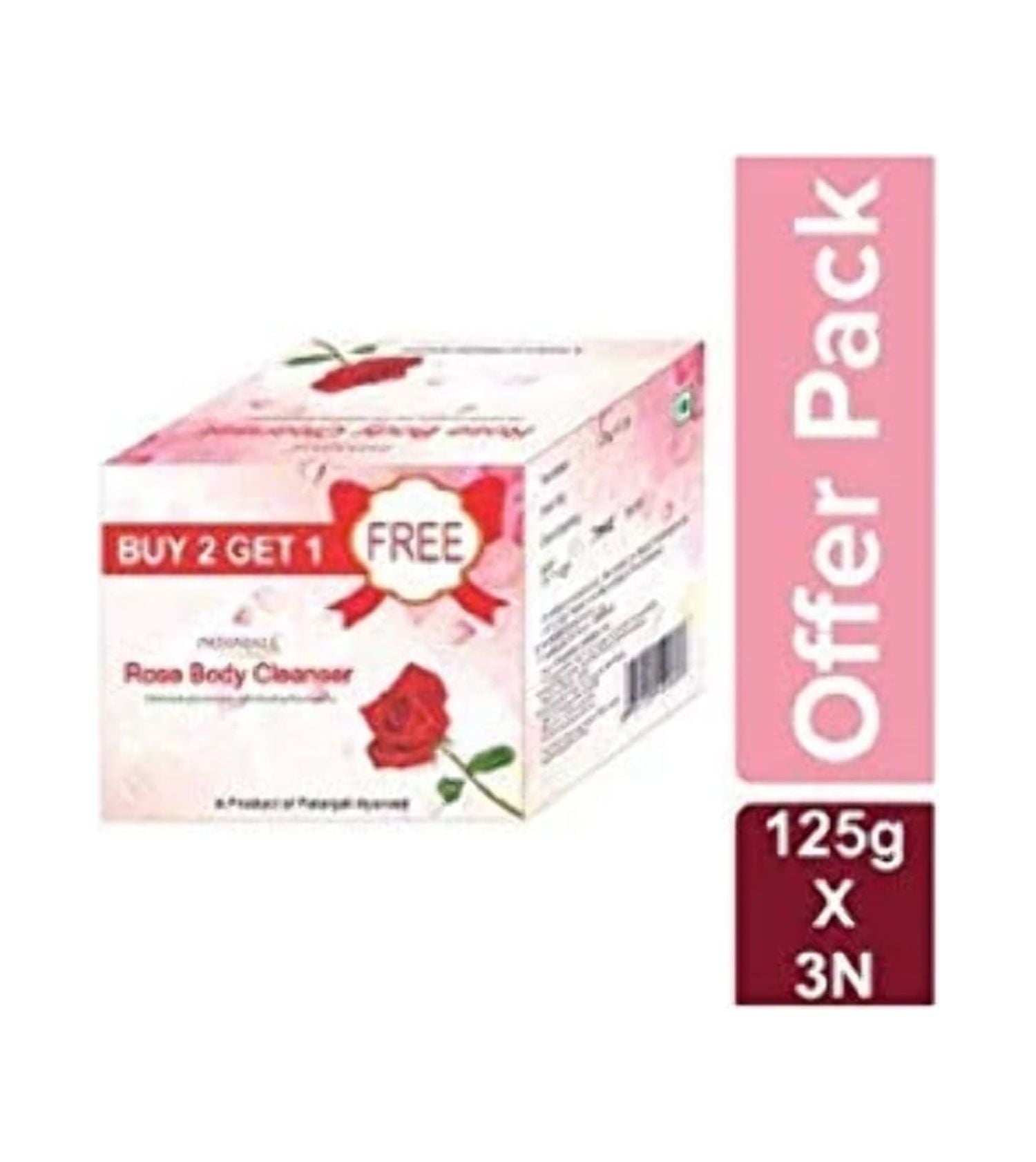 Patanjali Rose kanti Body cleanser 125gm-