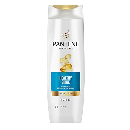 Pantene Hair Science Healthy Shine Shampoo 340ml,with Pro-Vitamins & Vitamin E,makes hair