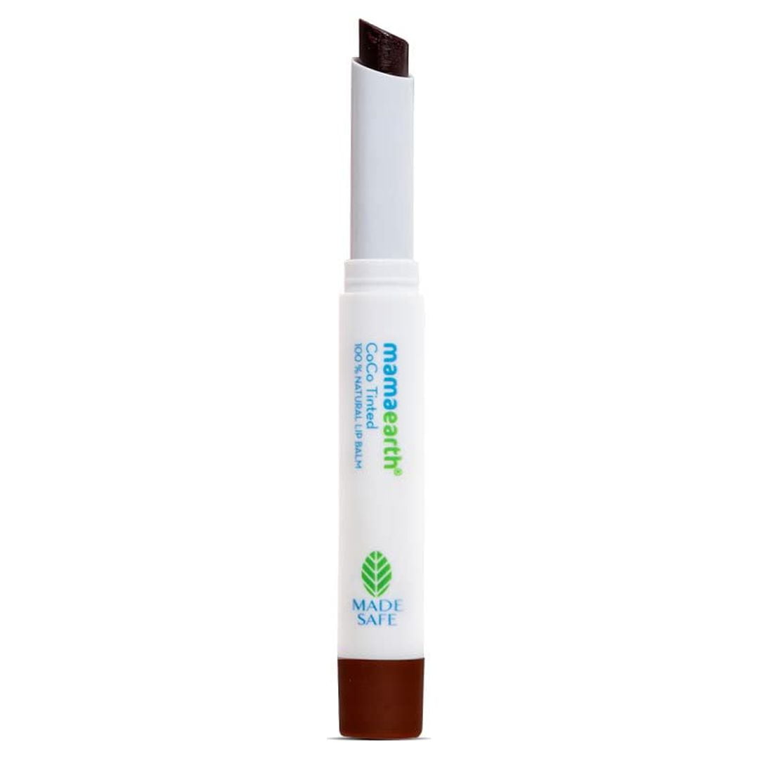 Mamaearth CoCo Tinted 100% Natural LipBalm for women, with Cocoa and Vitamin E - 2 g