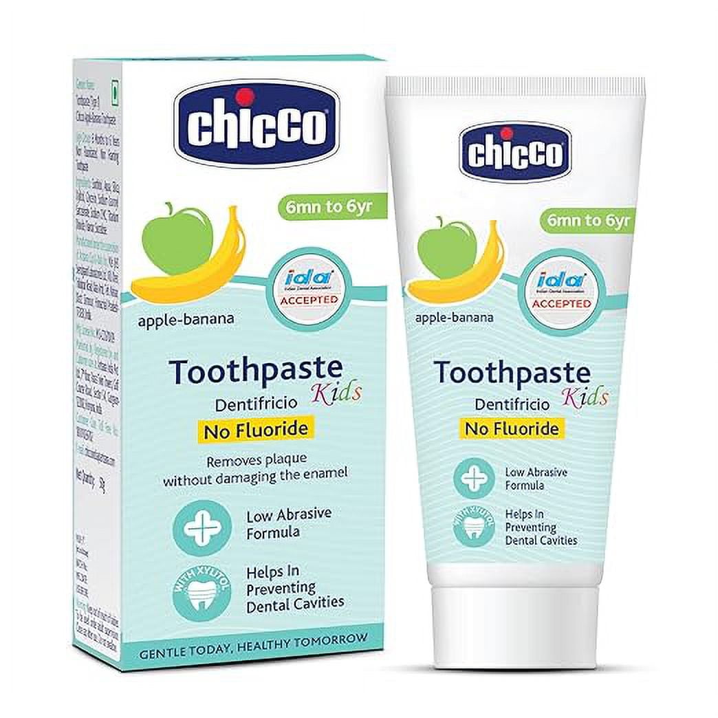 Chicco Toothpaste, Applebanana Flavour for 6 month to 6 Year