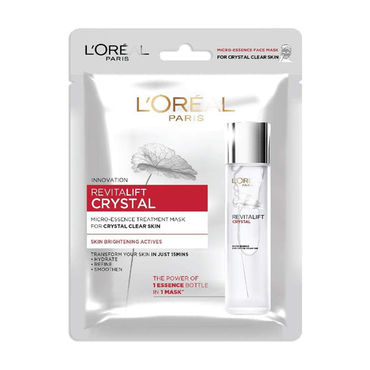 L'OrÃ©a.l Paris Revitalift Crystal Micro-Essence Sheet Mask, Face Treatment, Crystal-clear