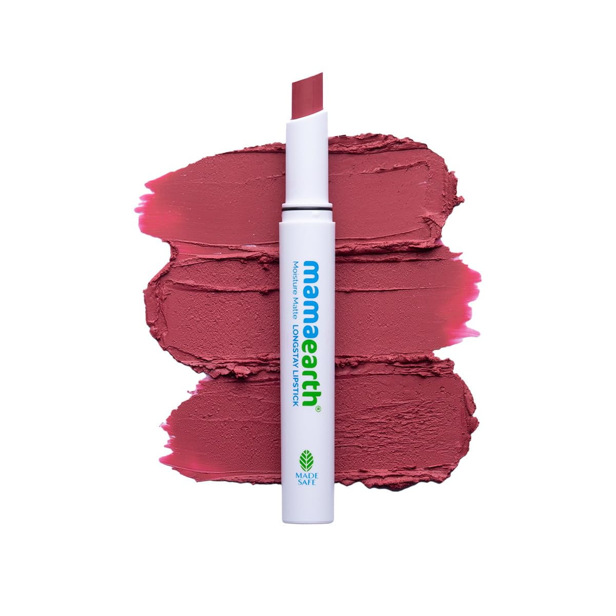 Mamaearth Moisture Matte Longstay Lipstick With Avocado Oil & Vitamin E For 12 Hour Long S
