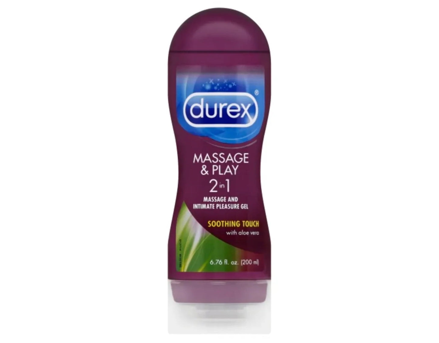 Durex Massage & Play 2-in-1 Massage Gel & Personal Lubricant Soothing 6.76oz