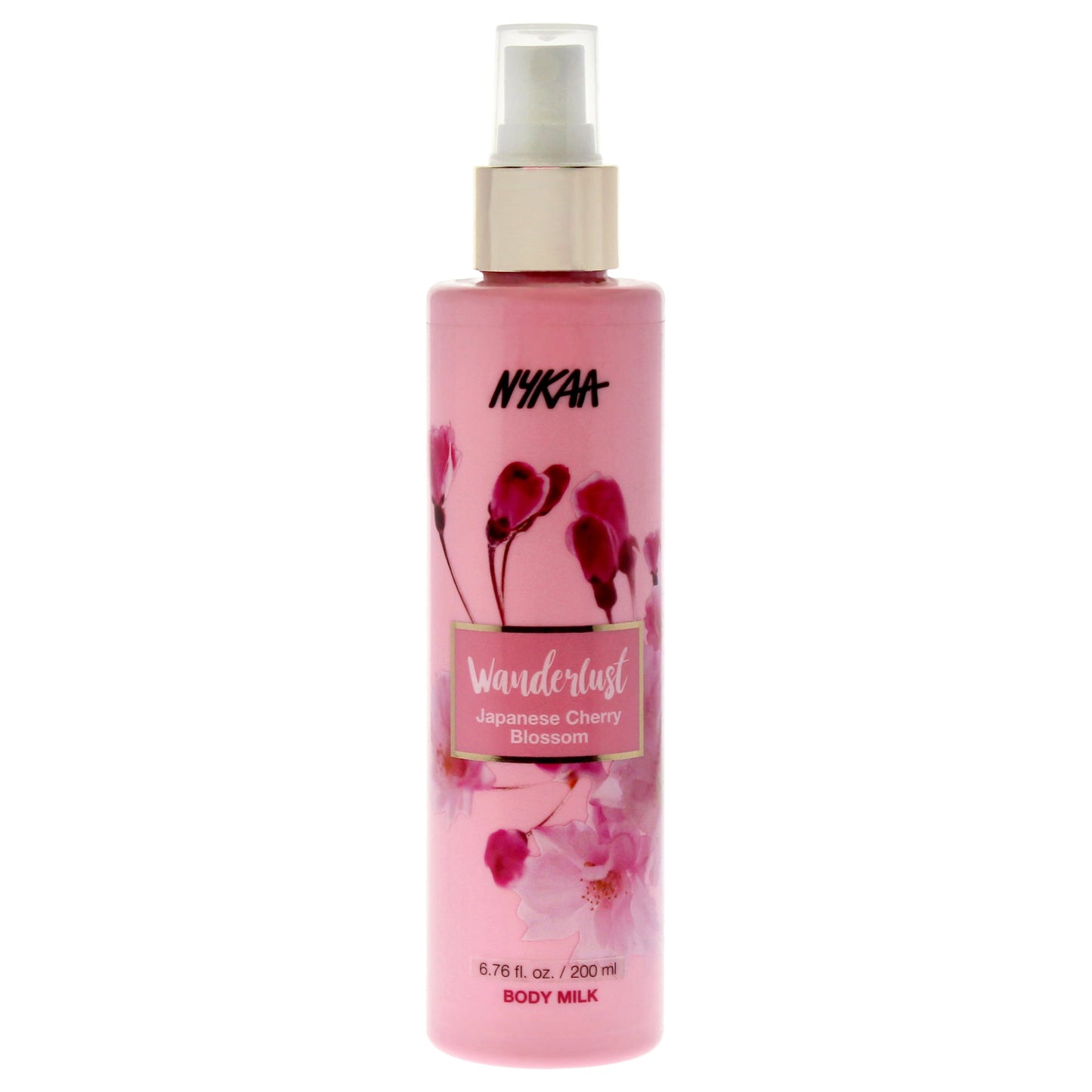 Nykaa Naturals Nykaa Wanderlust Body Milk, Japanese Cherry Blossom, 6.0 oz