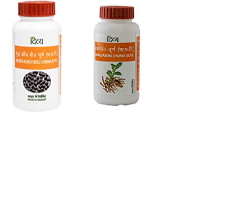 Patanjali Konch Beej Churna Shuddh & Ashwagandha Combo