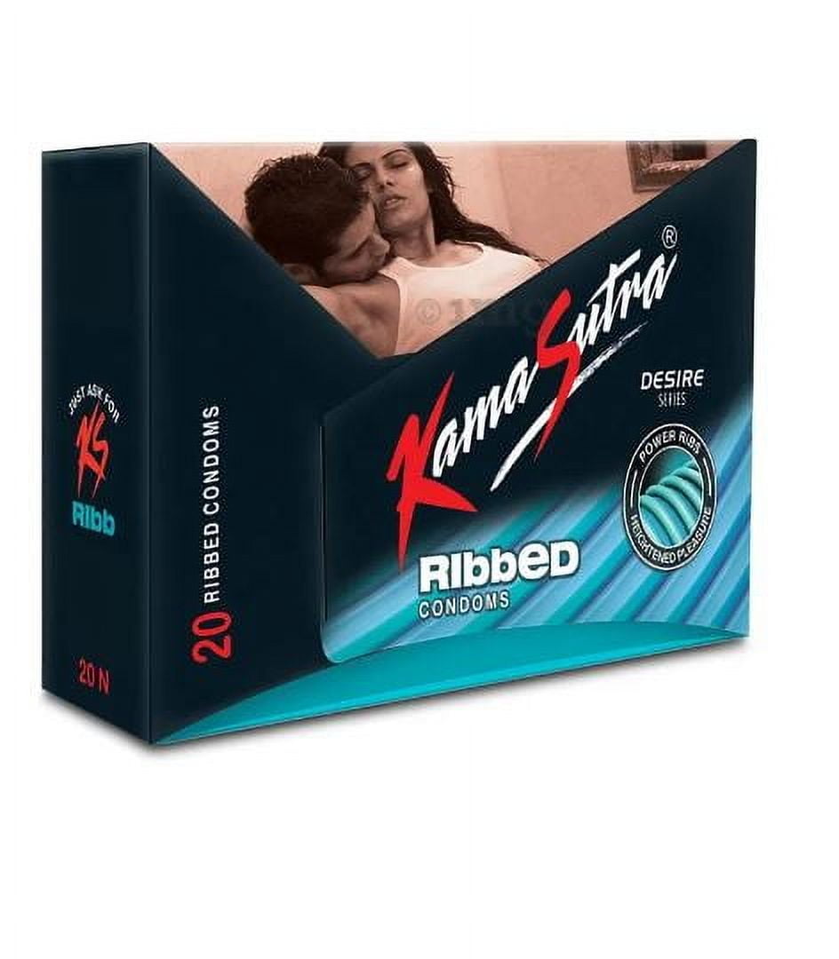 KamaSutra Ribbed Condom 20 condoms