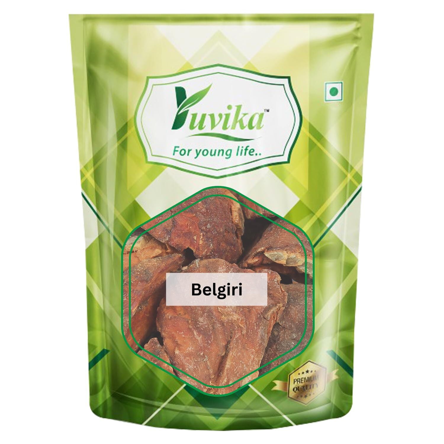 YUVIKA Belgiri - Bealgiri - Bael Phal Dry - Aegle Marmelos - Wood Apple (800 Grams)