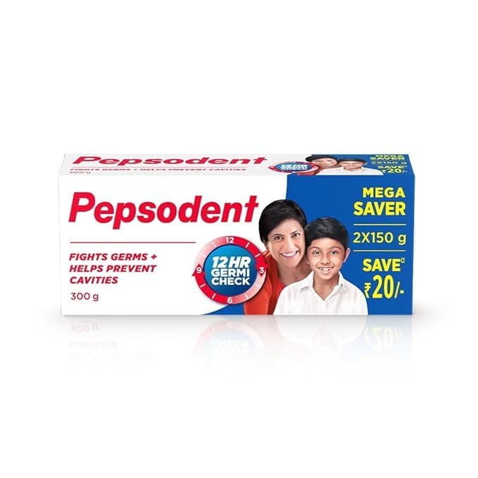 Pepsodent Germicheck Anti cavity Toothpaste | 12 HR protection from cavity germs | Mint fl