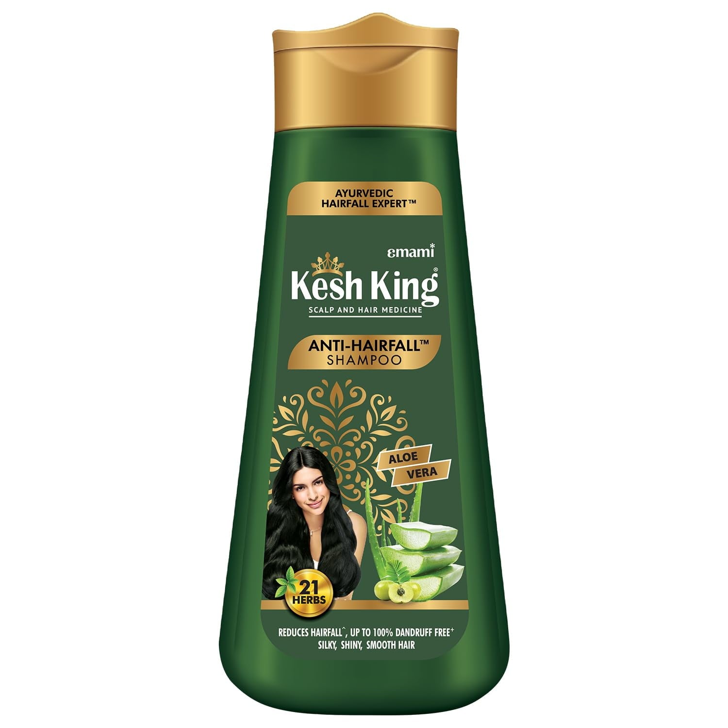 Kesh King Ayurvedic Anti Hairfall Shampoo Reduces Hairfall 21 Natural Ingredients With The