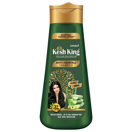 Kesh King Ayurvedic Anti Hairfall Shampoo Reduces Hairfall 21 Natural Ingredients With The