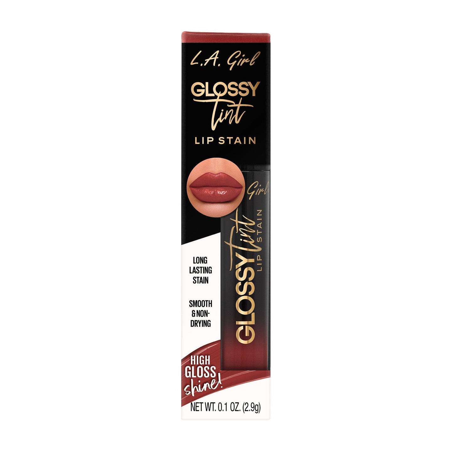 L.A. Girl Glossy Tint Lip Stain Myth - Each Package May Vary