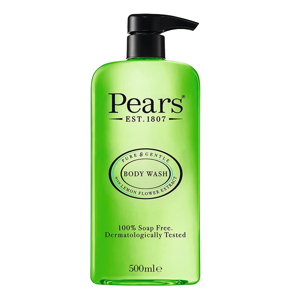 Pears Pure and Gentle with Lemon Flower Extract BodyWash 500 Ml