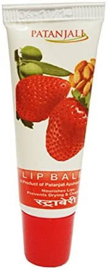 Patanjali LipBalm Strawberry (Pack Of 4)