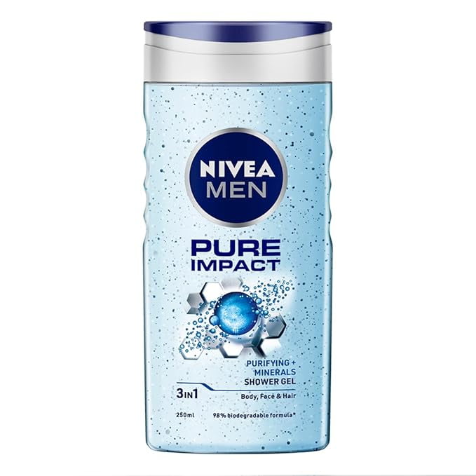 NIVEA MEN Pure Impact 250ml BodyWash