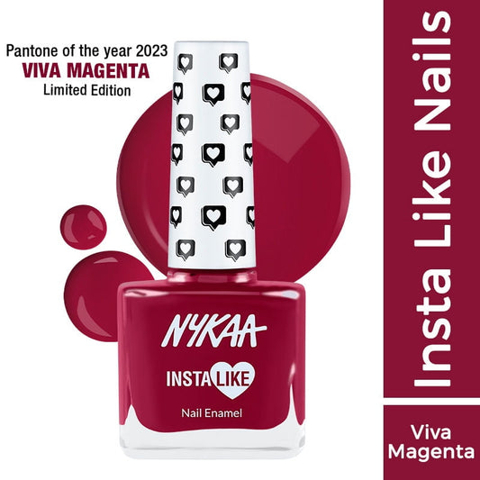 Nykaa Cosmetics Nail Enamel Viva Magenta Bold 309