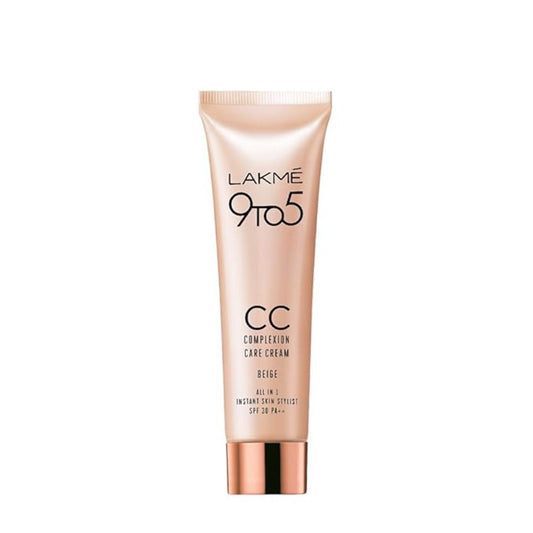 Lakme 9 to 5 CC Cream Mini, 01 - Beige SPF 30 - 9 gms