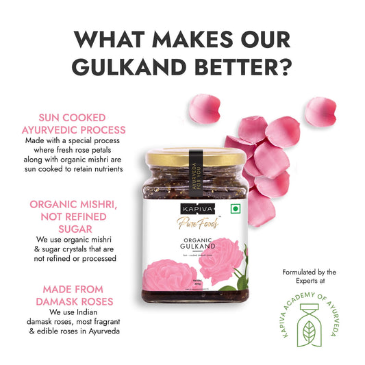 Kapiva Organic Gulkand, 300 g