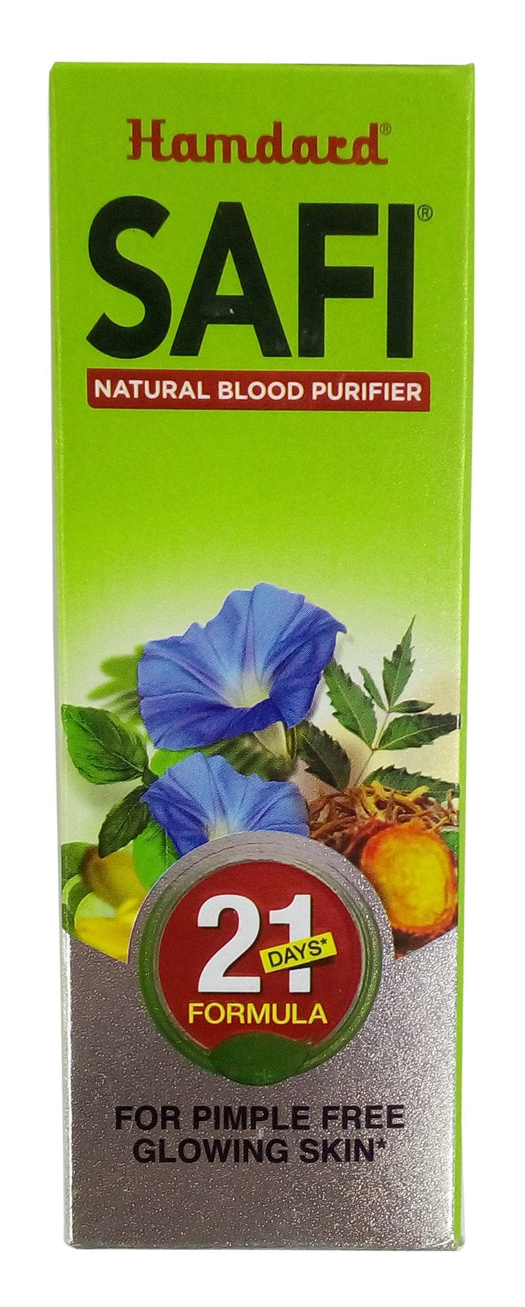 Hamdard Safi Natural Blood Purifier Syrup, 100 ml Carton