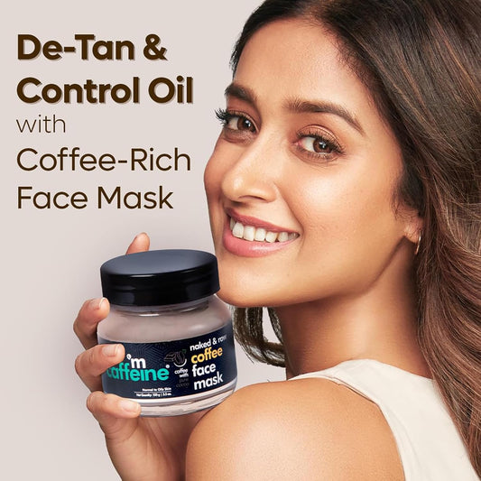 mCaffeine Coffee Clay Face Mask: Detan, 100 g