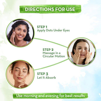 Mamaearth Bye Bye Dark Circle Eye Cream: Cucumber, 20 ml